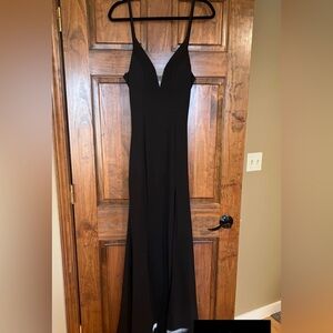 Elegant Black Evening Gown